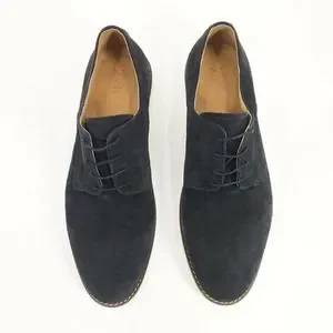 Zara | Shoes | Zara Mens Leather Derby Navy Blue Sporty  display picture 1